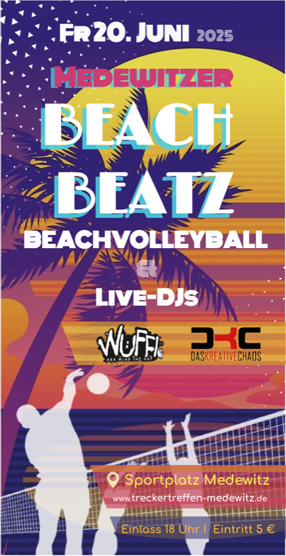 Beach Beatz 2025 Flyer